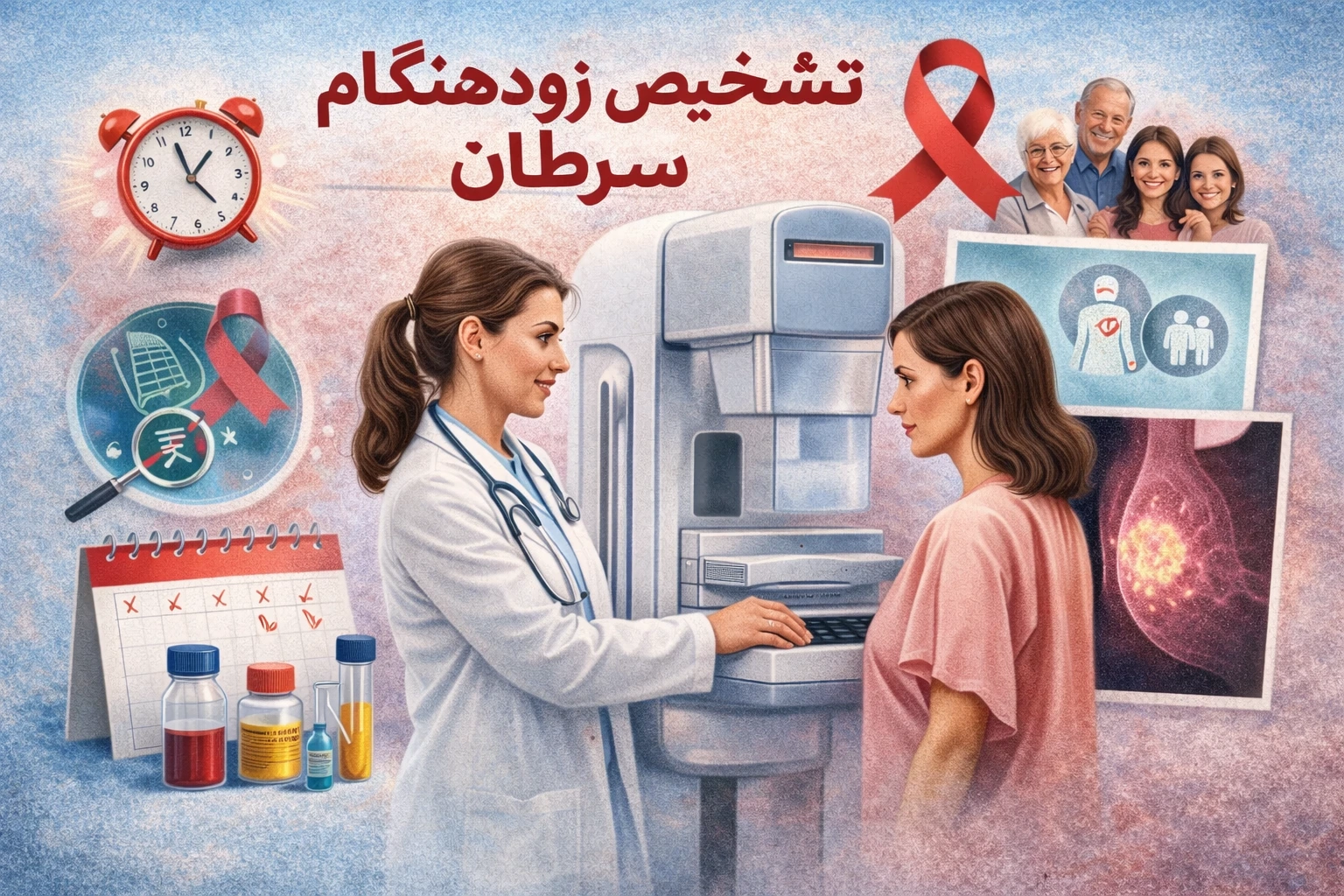 تشخیص زودهنگام سرطان، علائم هشداردهنده و اهمیت غربالگری برای پیشگیری و درمان موفق